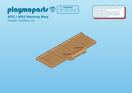 Playmobil steaming mary tender - playmobil,