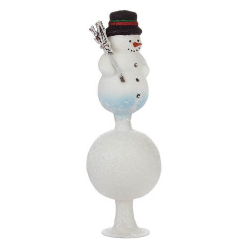Christbaumspitze schneemann - christbaumspitze, "schneemann"