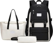 Schultasche Schulrucksack 3er Set Schulranzen Rucksack Uni Backpack Pflegeleicht