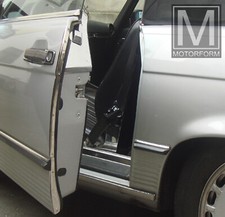 Mercedes SL SLC 107 W107 Chrom-Kanten Türkantenschutz Edelstahl Türschoner neu