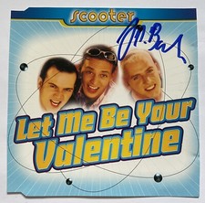 H P Baxxter Scooter signiert