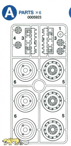 Tamiya 0005923 teile - tamiya,