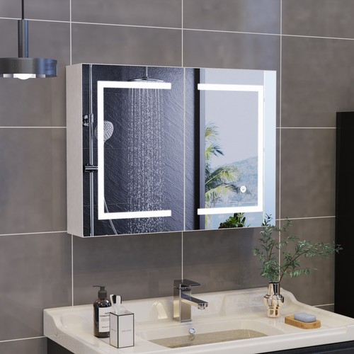 Spiegelschrank bad mit led - mit,
