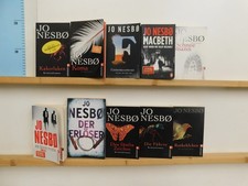 Jo Nesbo 10 Bücher Krimi