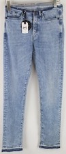 Denham Heidi Damen W25 L30 Geknöpfter Hosenschlitz Gerade Jeans Stretch