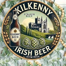 Blechschild rund Kilkenny