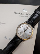  Maurice Lacroix Masterpiece Grand Guichet Automatikuhr Stahl/GOLD 18k Ref.58789