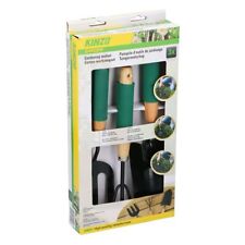 Grab- und Pflanzkit 3-tlg. Gartenwerkzeugset mit Rechen, Schaufel und Grabegabel