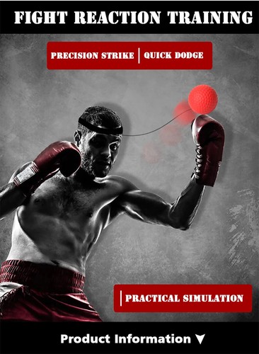 Reflex ball boxing kopf - boxing, band