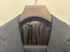 Caruso Anzug Gr. 50L (98) - Hand made in Italy - grau - reine Schurwolle