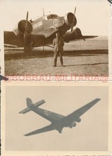 H43 Fotos Wehrmacht Luftwaffe Junkers JU52 Transportflugzeug Tante JU airplane