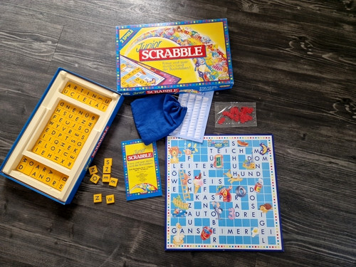 Junior scrabble 2 spiele - -,