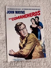 Postkarte Filmplakat | Die Comancheros - John Wayne
