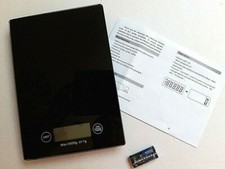 Digitale küchenwaage schwarz - küchenwaage,