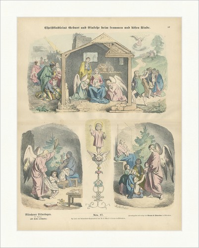 Christkindleins geburt einkehr - geburt,