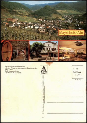 Mayschoß mehrbildkarte - mayschoß,