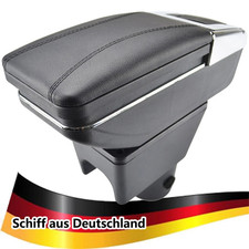 Für Renault Dacia Duster I 2010-2015 Mittelarmlehne PU Leder Schwarz Armlehne DE