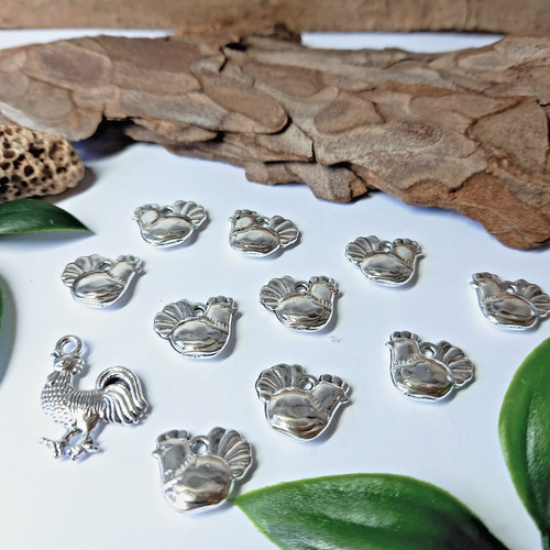 Huhn hahn charms - +,