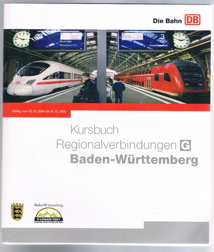 Kursbuch regionalverbindungen - kursbuch,