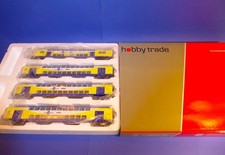 HOBBYTRADE HT 63030 DC H0 mit Licht: "Metronom" Doppelstockwagen Set