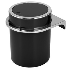 B-Ware bremermann Kosmetikeimer SAVONA inkl. Wandhalterung, 5,5 Liter (schwarz, 