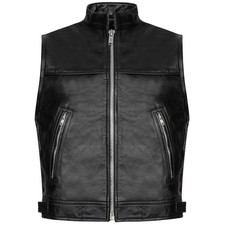 PAULGOS Lederweste - 100 %
