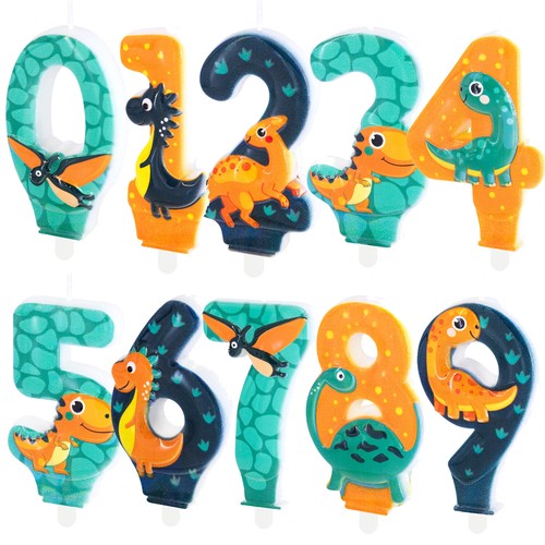 Kuchenkerzen dinosaurier - kuchenkerzen,