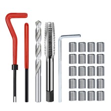 25x Gewinde Reparatur Werkzeug Satz Gewindereparatursatz Helicoil Auto M3-M16