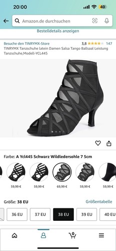 Tinrymx tanzschuhe latein - tanzschuhe,