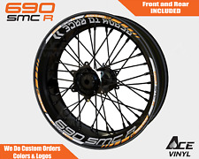 KTM 690 SMC R Felgenaufkleber