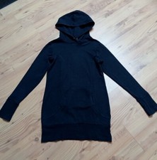 FLG FLASHLIGHTS Kapuzen Sweatshirt Hoodie Gr.32 schwarz Eingrifftaschen Bündchen