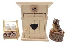 Wichtel Zubehör Toilettenhaus