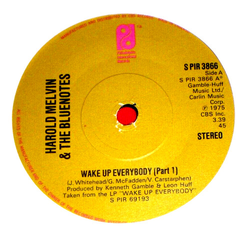 Harold melvin wake - melvin,