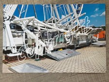 XXL Foto AUFBAU RIESENRAD Movie Star 2 Mondial - Kirmes Schausteller Modellbau