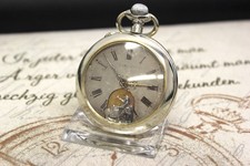 Rare antike Patent Taschenuhr Automat pocket watch