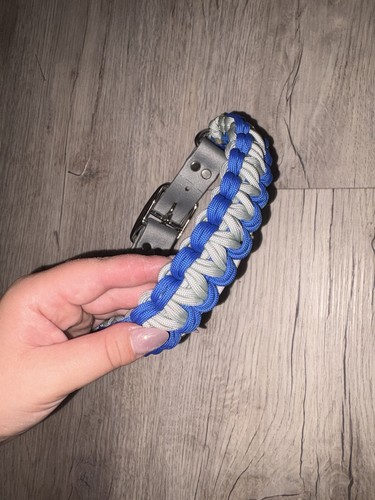 Paracord hundehalsband - paracord,