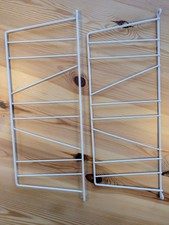 2 x String Regal Leiter weiß