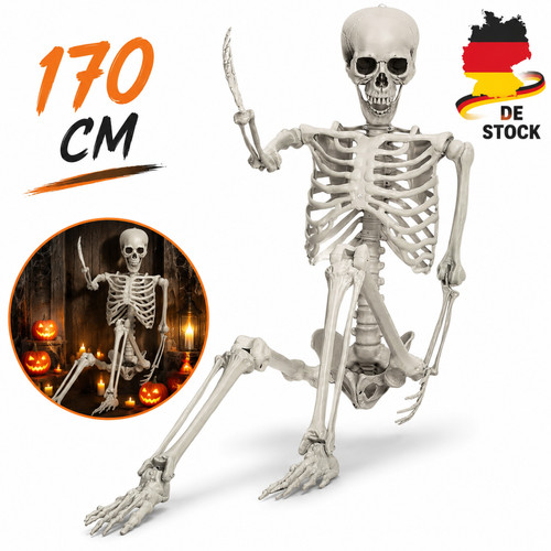 Beweglich skelett halloween - skelett,