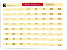 Bibel-Griffregister für alle