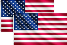2 Stück Amerika Fahne - 90 X