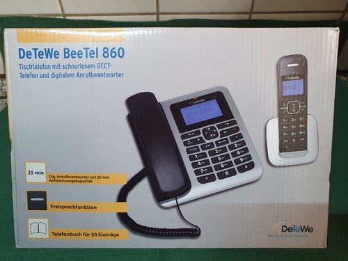 Detewe beetel 860 dect telefon - detewe, dect-telefon
