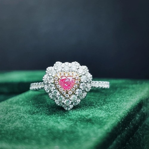 5kt herz rosa - herz, diamant