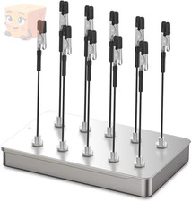 10x Löthilfe Magnetfuß Schwanenhals Krokodilklemmen Platinenhalter Eisenbox Set
