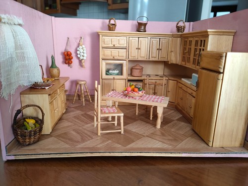 Dolls house kitchen - kitchen,