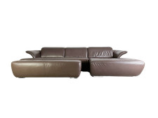 Original Koinor Avanti Ecksofa Couch Design Leder braun