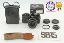 [NEUWERTIG] Nikon FE analoge Spiegelreflexkamera schwarz 35 mm Ais Ai-s...
