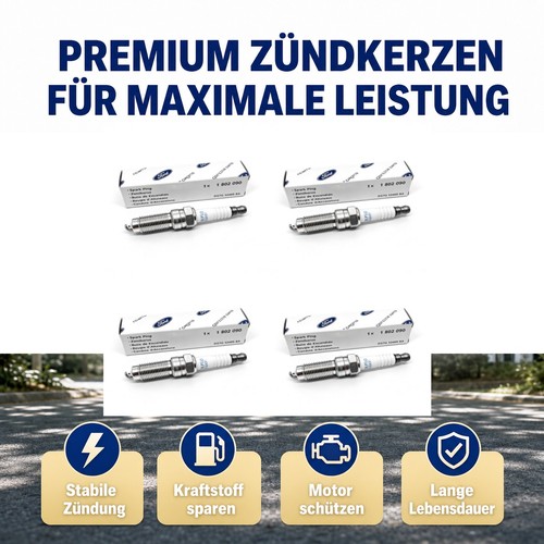 Zündkerzen 4er für - , ford