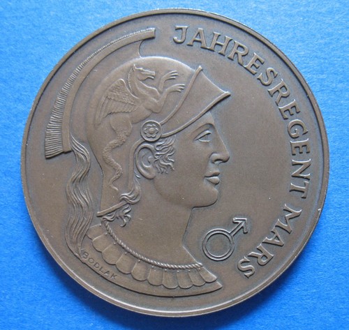 Alte medaille kalendermedaille - alte,