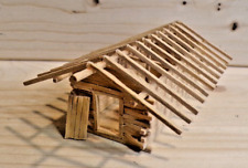 #965 Holzhütte im Rohbau - H0 - eine interessante Konstruktion