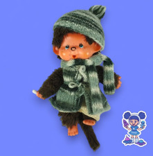 ⭐Monchichi Mädchen von Sekiguchi aus den 70er Jahren mit Kleidung⭐